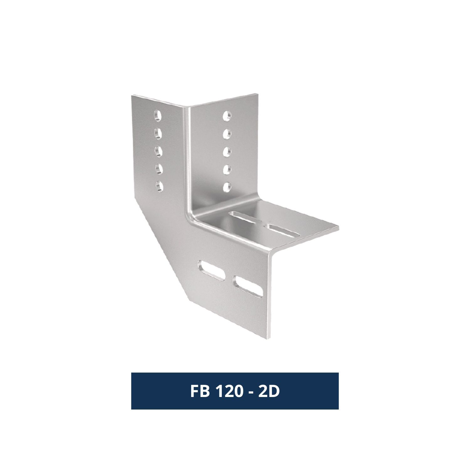 Solvtec Heavy Duty Fixing Brackets 2D